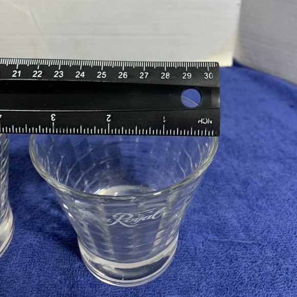 Crown Royal Whisky Glasses Set Of 2 - Rocks Glass - Whisky Tumbler - Picture 8 of 9